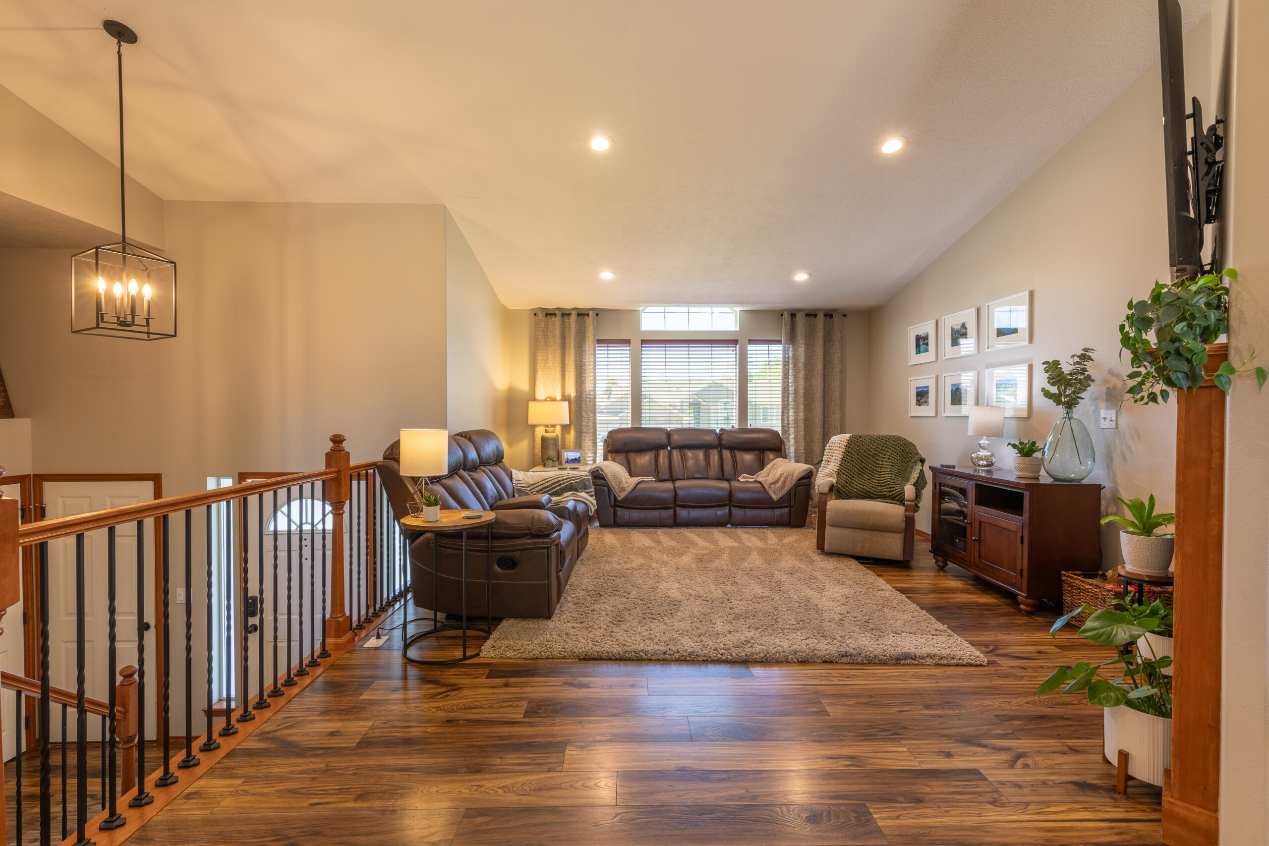 HDR photo of the living room